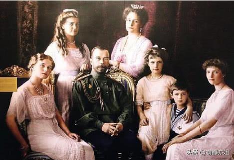 末代沙皇全家珍贵照片：五名子女全部被枪决