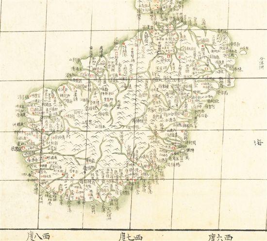 一千字读完琼州地图史 历代全国舆图中的海南岛