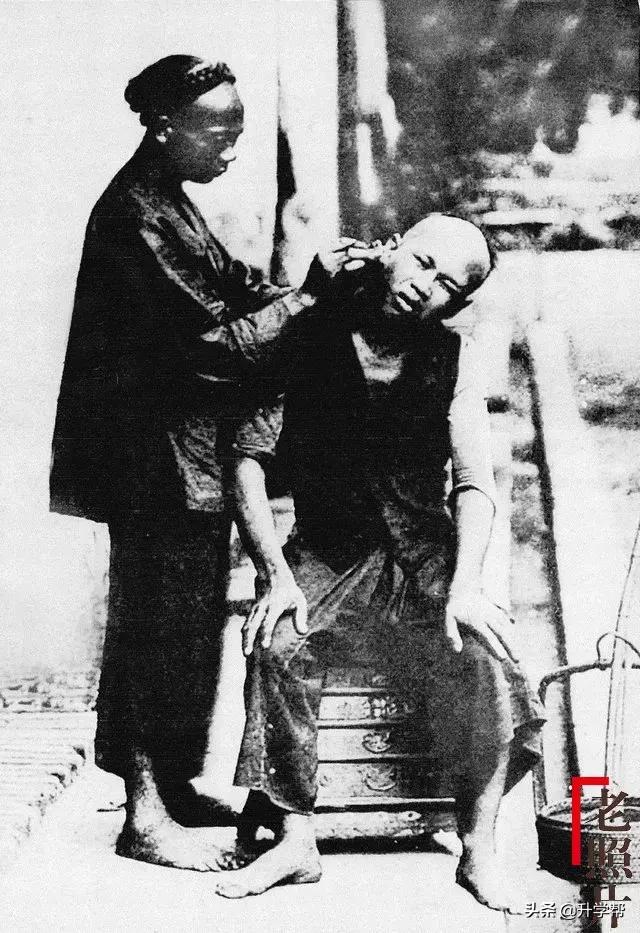 清末民初老照片：三个不同行业的历史记录