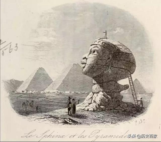 这张埃及版画揭露了狮身人面像的真实身份吗？