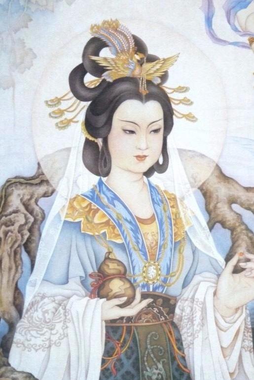 传说《五岳真形图》是西王母赠给汉武帝的
